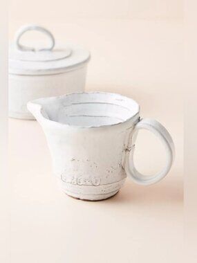 MSRP $34 Anthropologie The Glenna Italian Earthenware Creamer